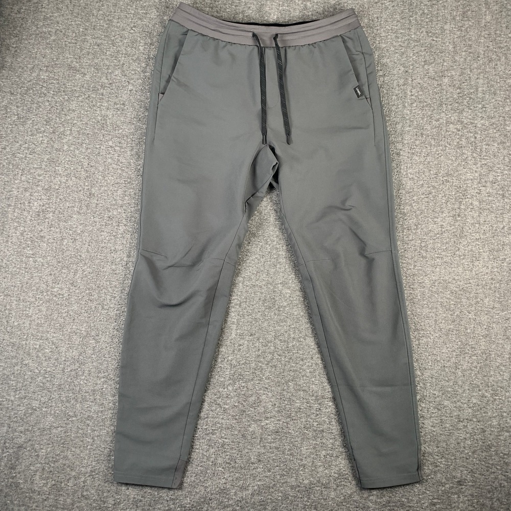 UNRL Joggers Men Large Gray Performance Stretch Gym Training Running